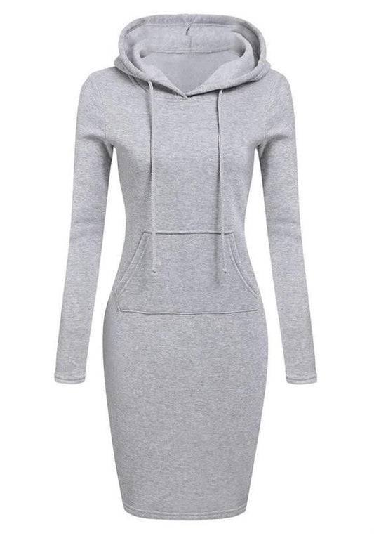 Women's Poly Knit Winter Wear Dress