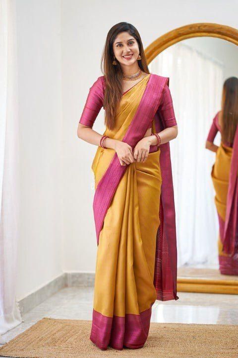 Women's Jacquard Silk Saree