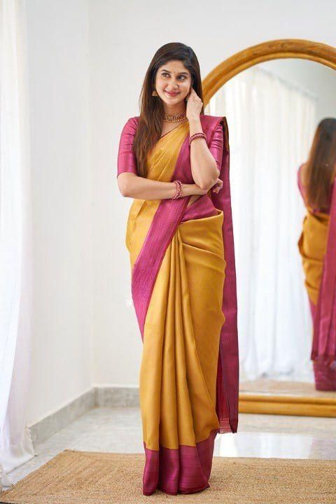 Women's Jacquard Silk Saree